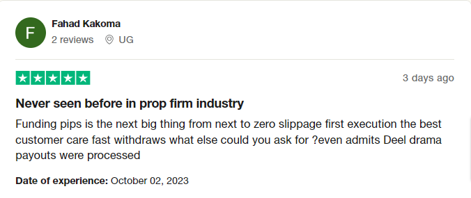 Funding Pips Review: Is This the Top Prop Trading Firm? 8 Sample 4